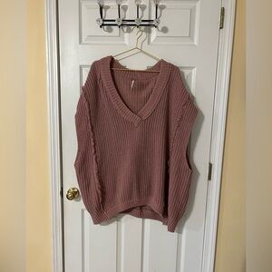 Free People Knitted Vest